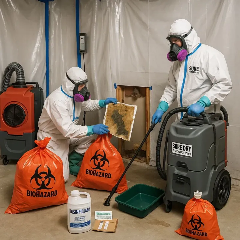Contaminated Water Handling Protocols process in Maryville, IL