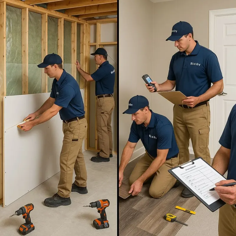 Repairs and Reconstruction process in Maryville, IL